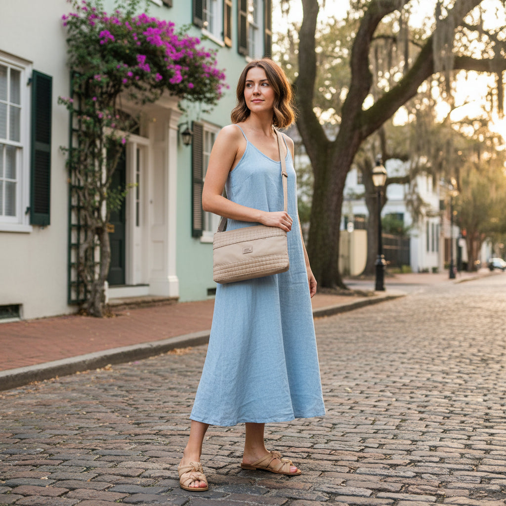 Atlantic Crossbody Wristlet